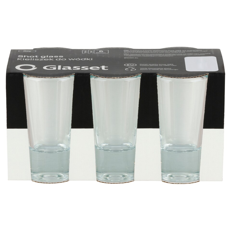 Glasset Pohár na vodku 25 ml 6 ks
