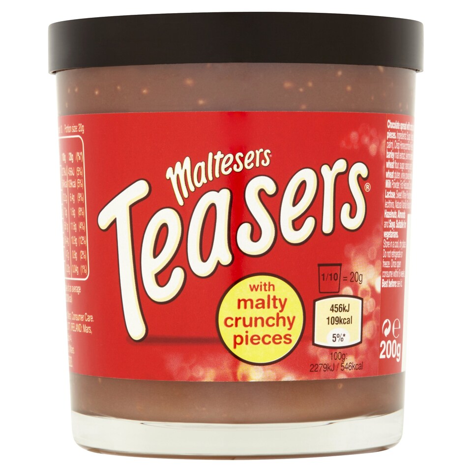 Maltesers Teasers Chocolate Spread 200G