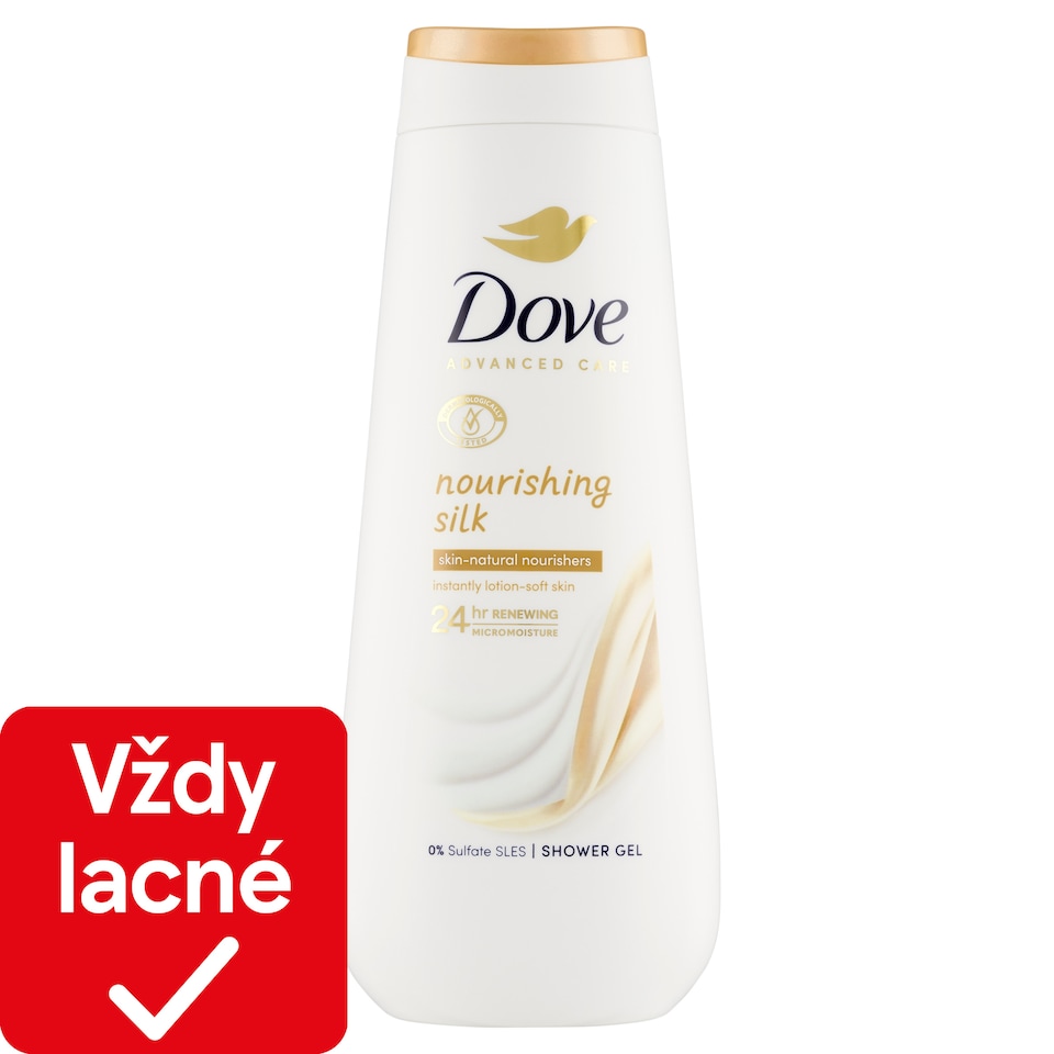 obrázok 1 z Dove Advanced Care Nourishing Silk sprchovací gél 600 ml