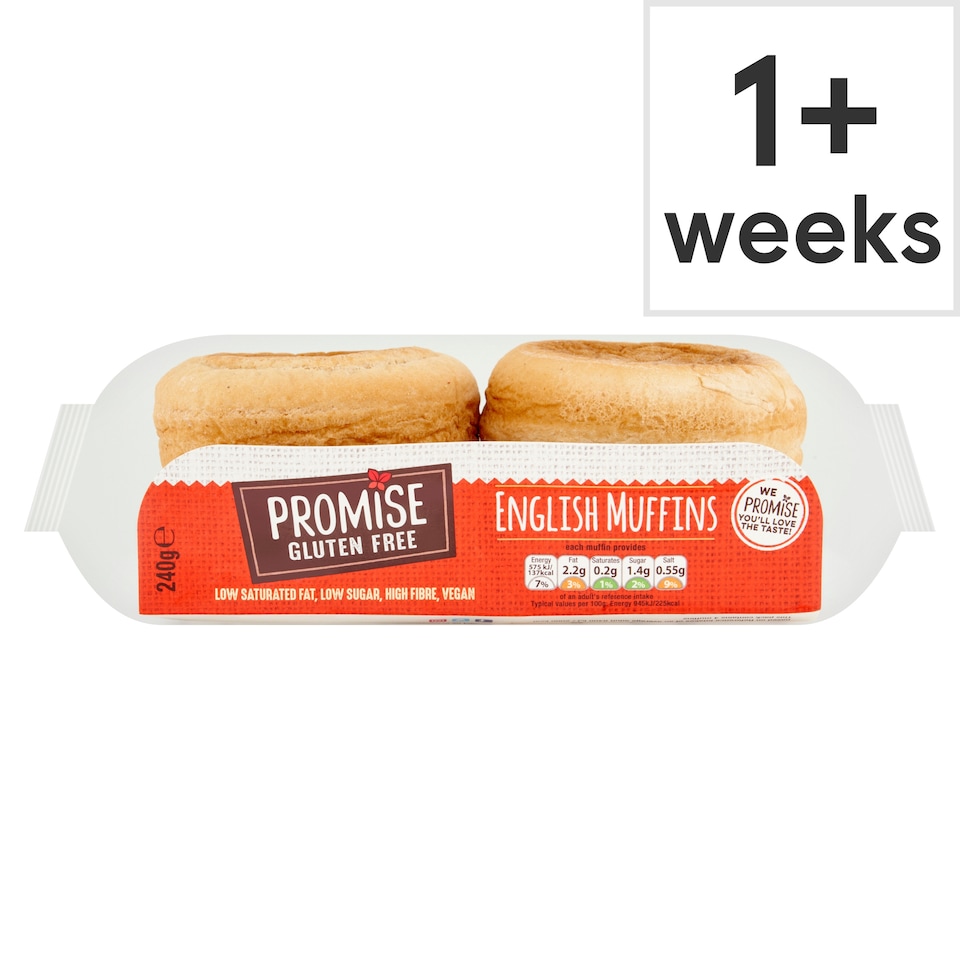 Promise Gluten Free English Muffins 240g
