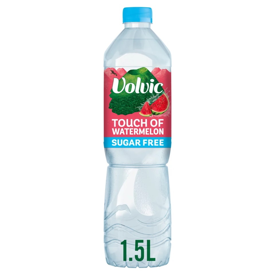 image 1 of Volvic Touch of Fruit Watermelon Sugar Free Flavoured Water 1.5L