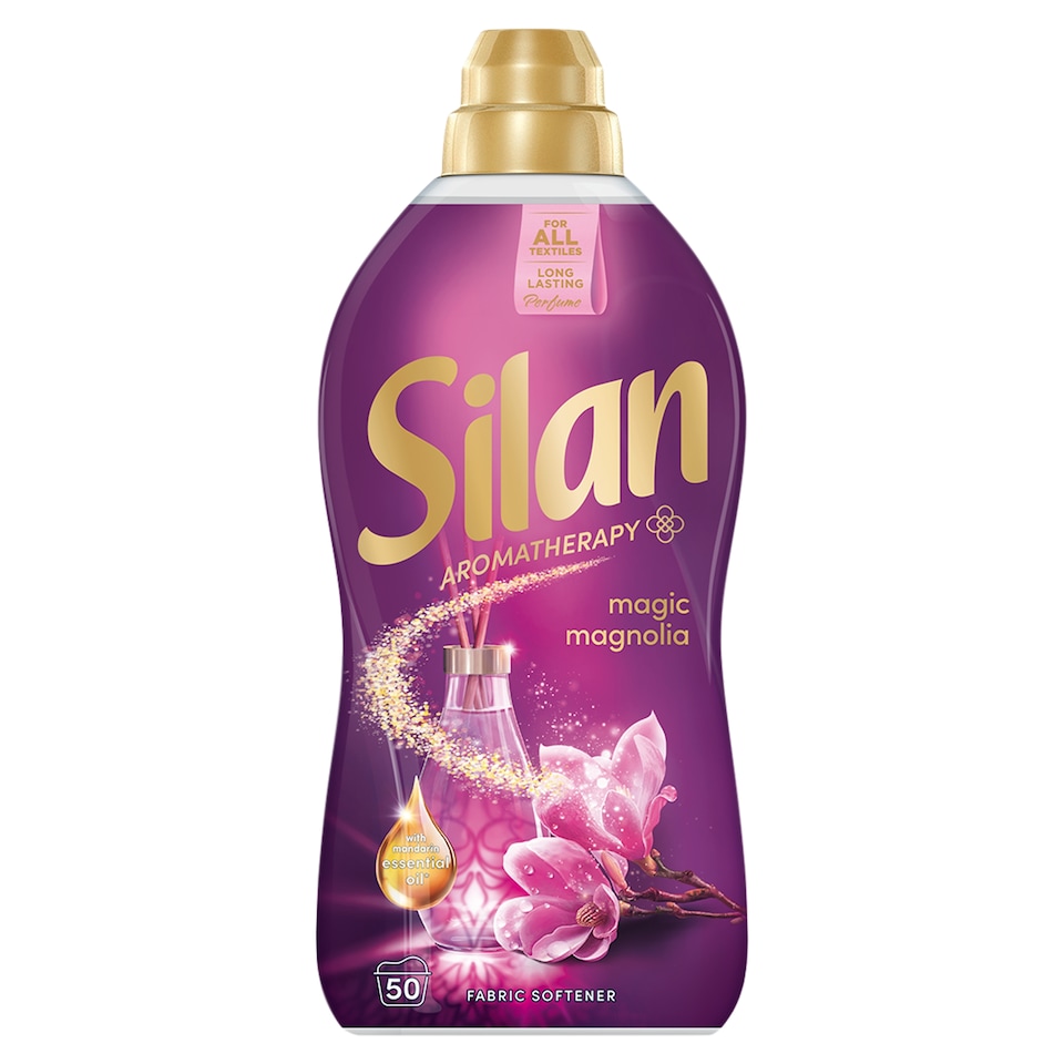 Silan Aromatherapy Magic Magnolia Fabric Softener 50 Washes 1100 ml