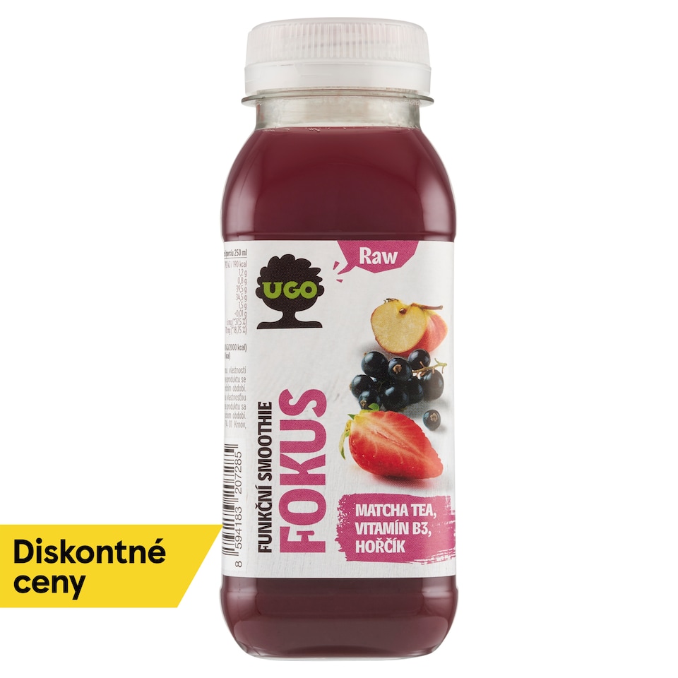 image 1 of Ugo Fokus Smoothie 250 ml