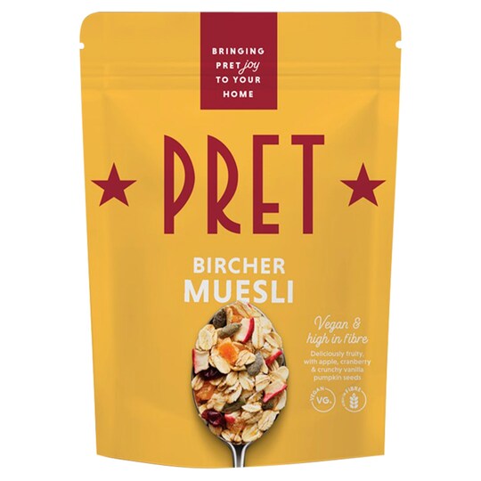 Pret A Manger Bircher Muesli 450G Tesco Groceries