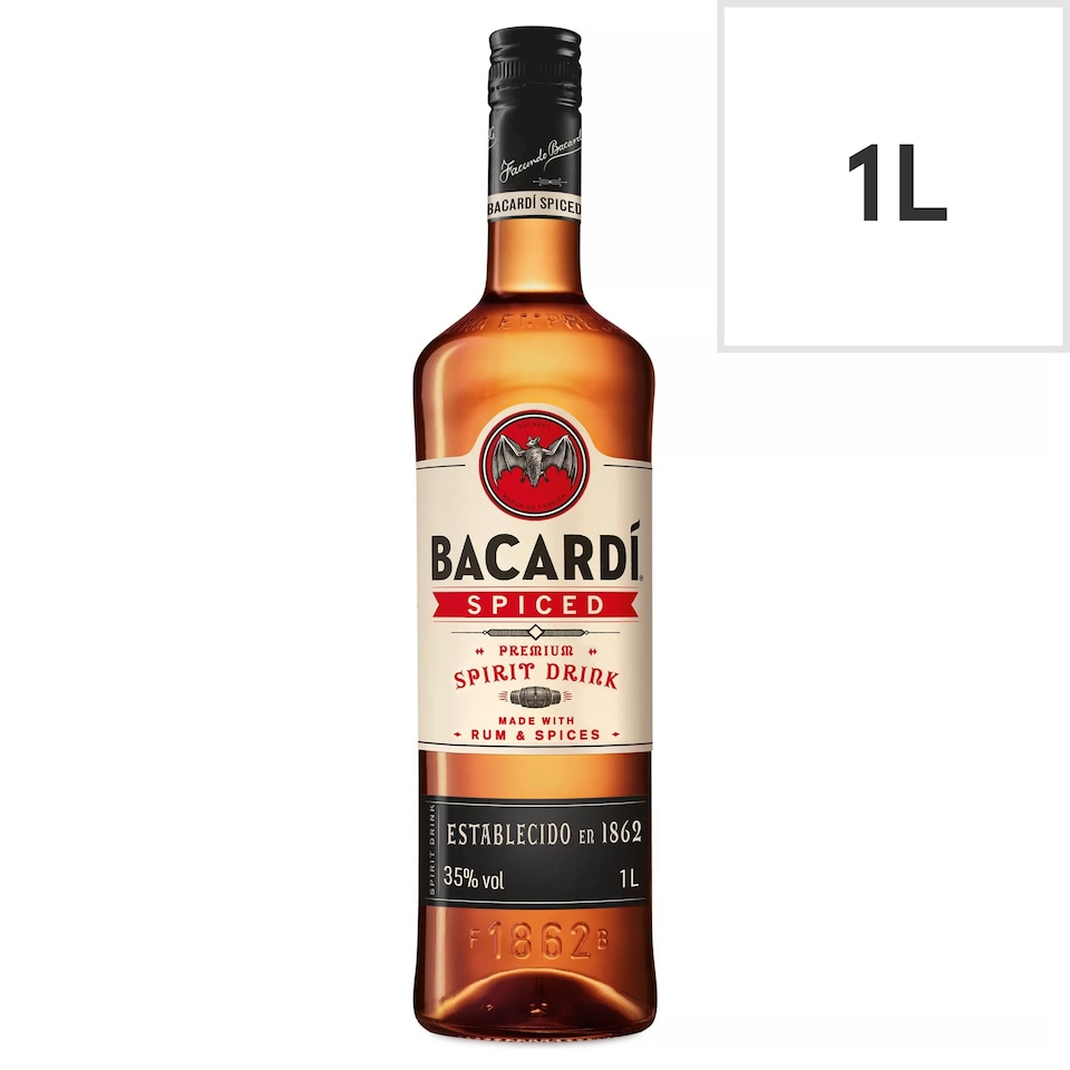 image 1 of Bacardi Spiced Rum 1L