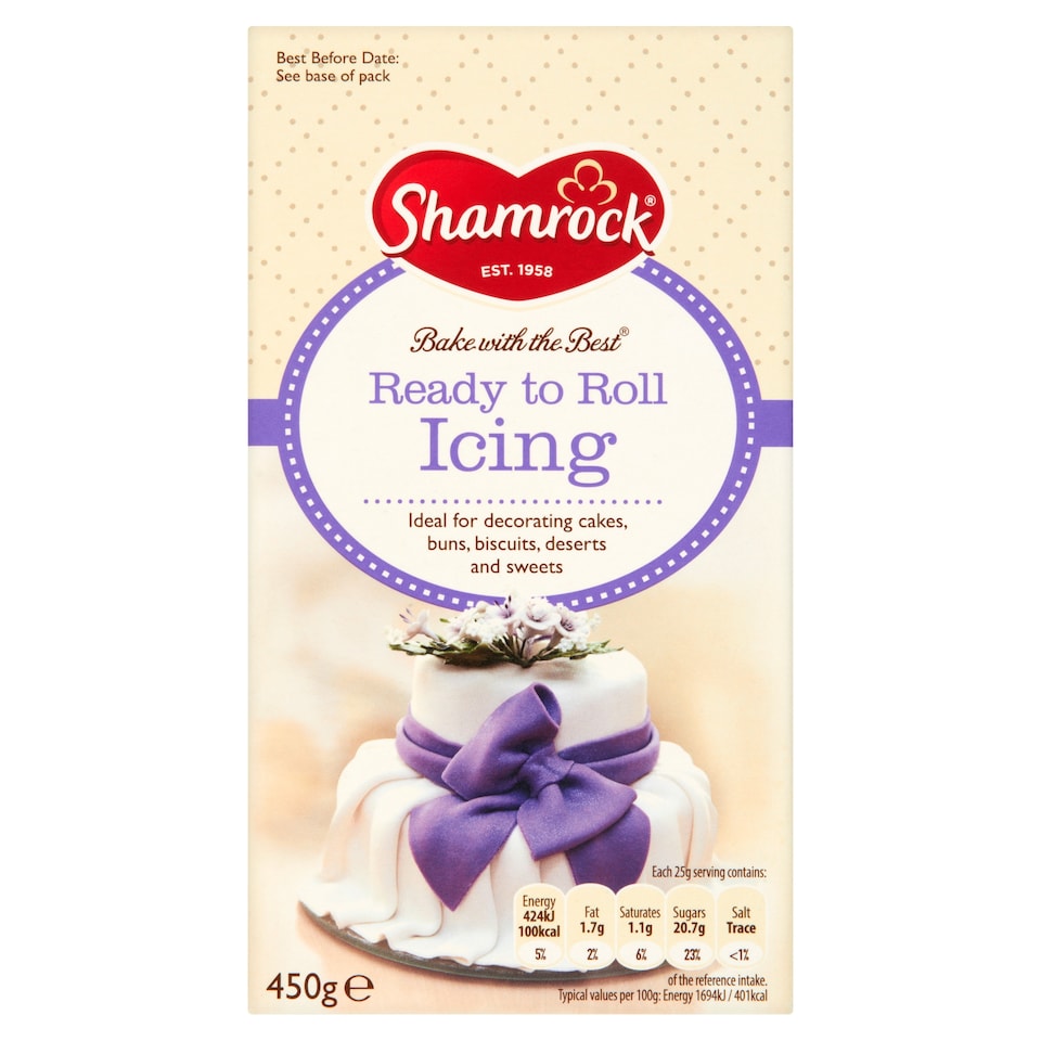 Shamrock Ready To Roll Icing 450G