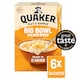 image 1 of Quaker Big Bowl Golden Syrup Porridge Sachets 6x49.6g