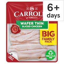 Carroll's Wafer Thin Chicken 210G