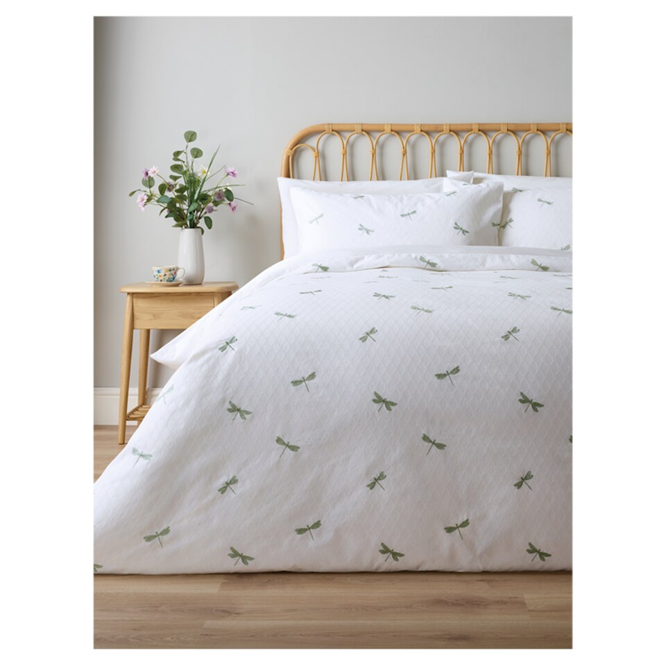 image 1 of Tesco Wwf Dragonfly Duvet Set Kingsize