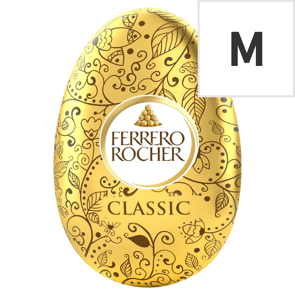 FERRERO ROCHER CLASSIC MILK CHOCOLATE EGG 100 g