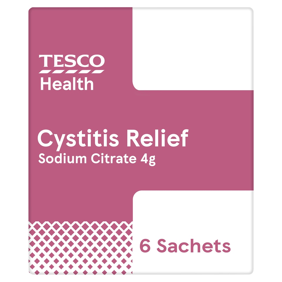 Tesco Health Cranberry Cystitis Relief Sachets 6s