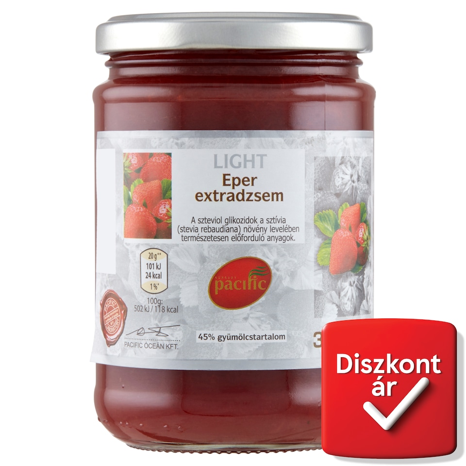 image 1 of Pacific Light Strawberry Extra Jam 390 g