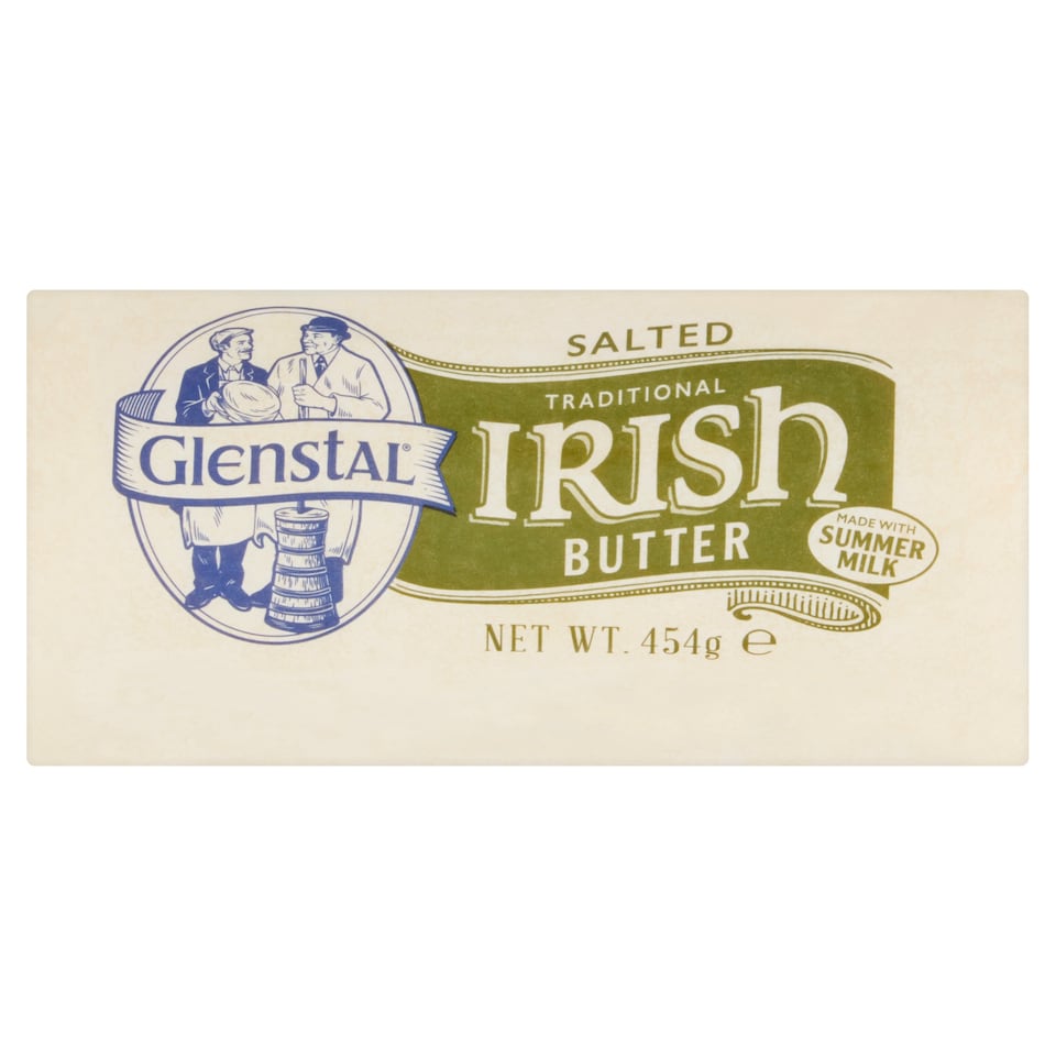 Glenstal Irish Creamery Salted Butter 454G