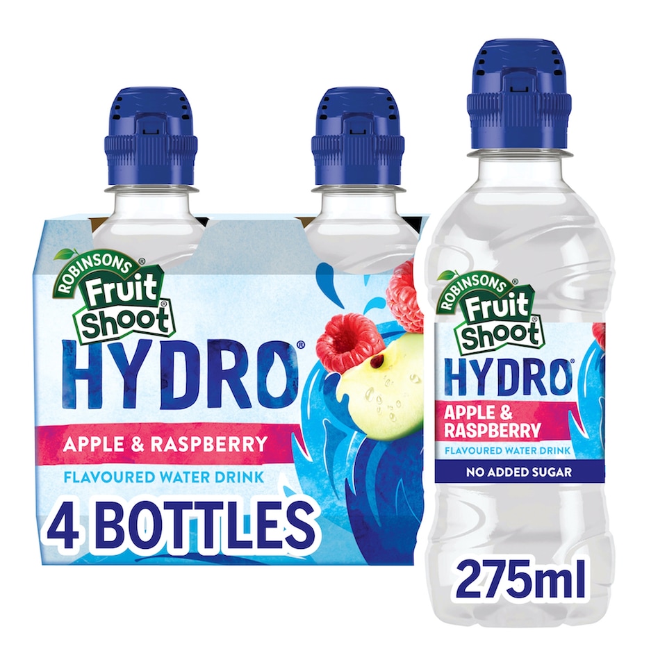 Fruit Shoot Hydro Apple & Raspberry Kids Juice Drink 4x275ml