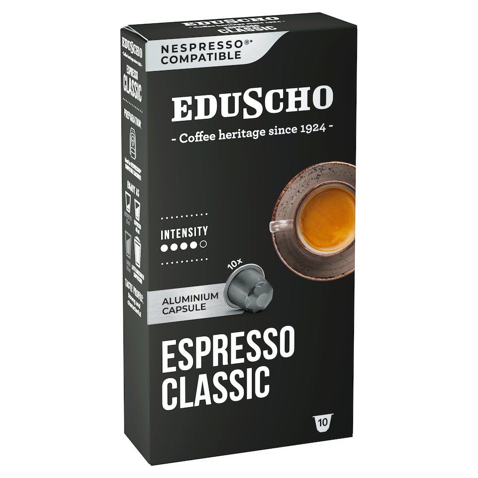 Eduscho Espresso Classic kávékapszula 10 x 4,8 g (48 g)  1. kép