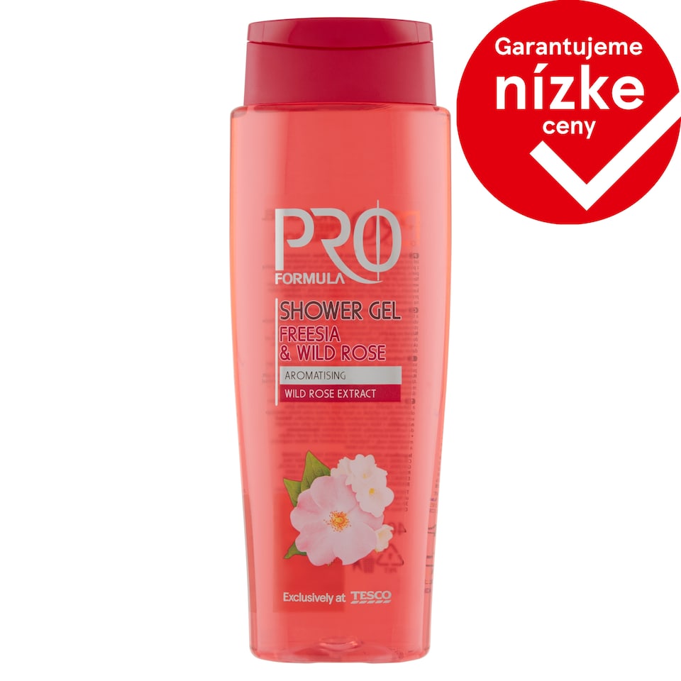 Tesco Pro Formula Shower Gel Freesia & Wild Rose 400 ml