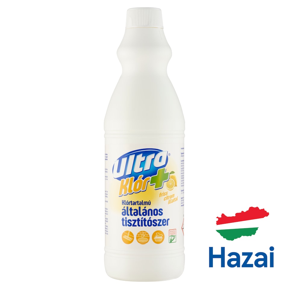 Ultra Klór+ Lemon Scent Chlorine-Containing General Cleaner 1 l