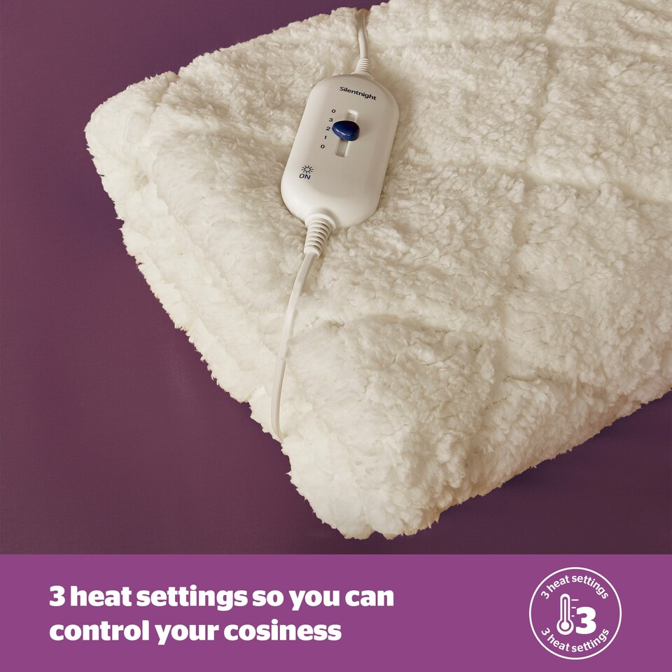 image 1 of SILENTNIGHT TEDDY ELECTRIC BLANKET KS