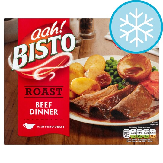BISTO ROAST BEEF DINNER 400G Tesco Groceries