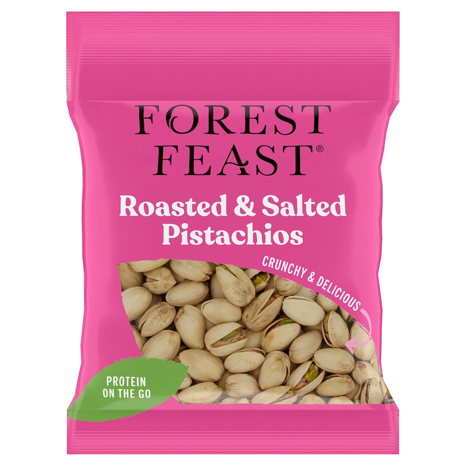 Forest Feast Roasted And Salted Pistachios 35G