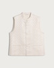 image 4 of F&F Patterned Buttoned Waistcoat in Cream