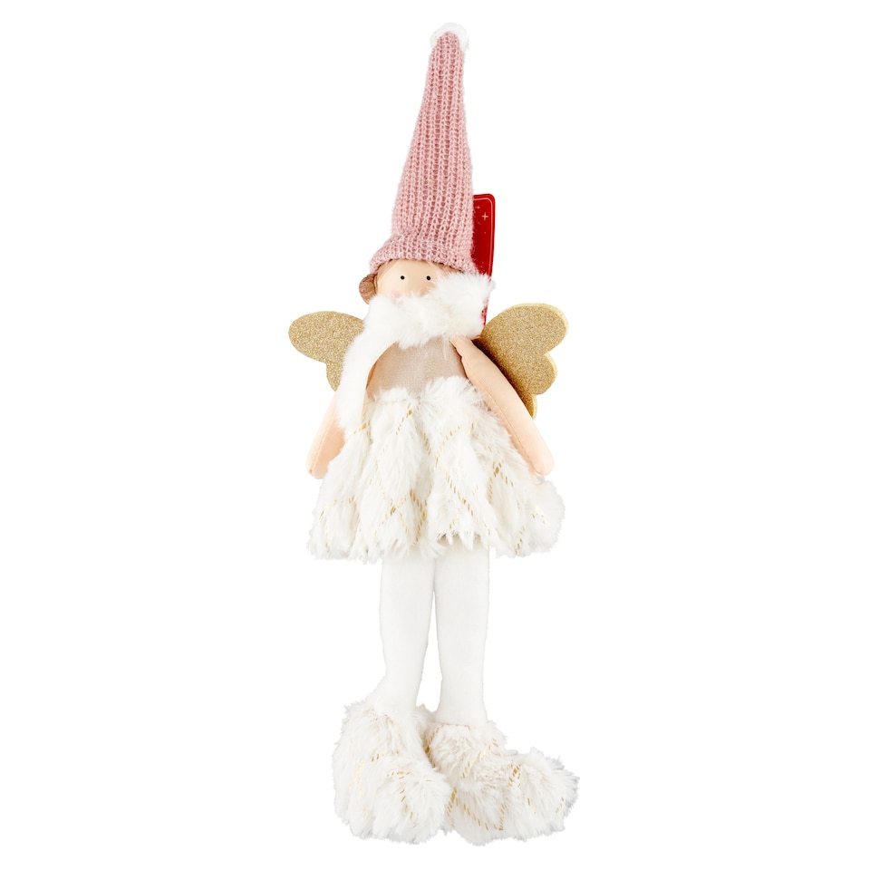 Festive Magic Dekorace sedícího anděla