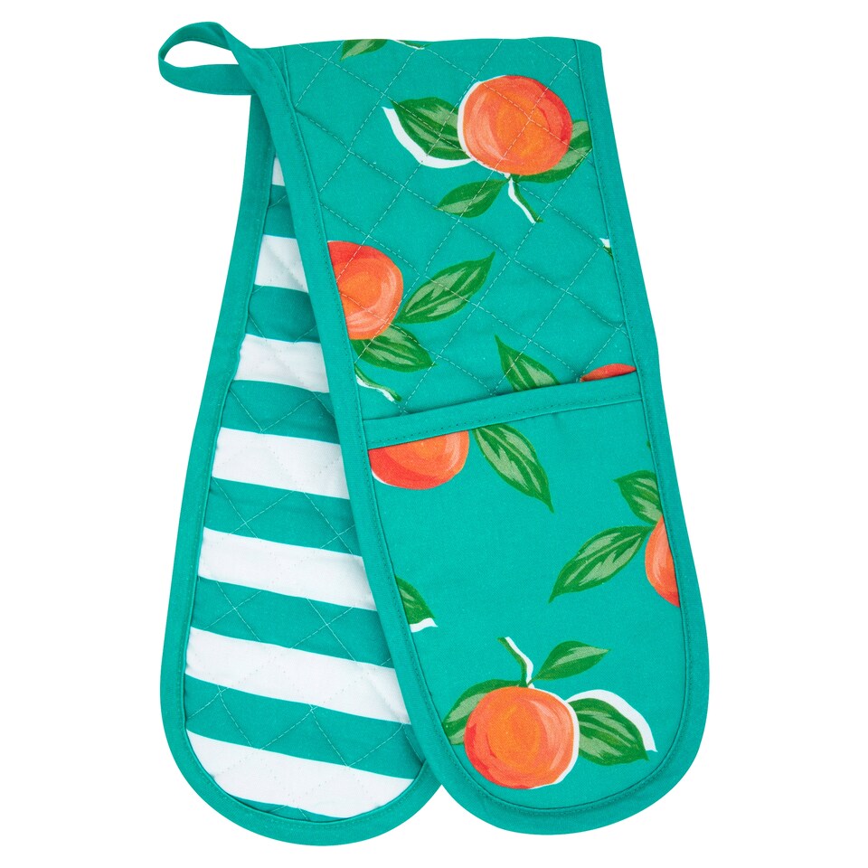 Tesco Seville Stripe Double Oven Glove