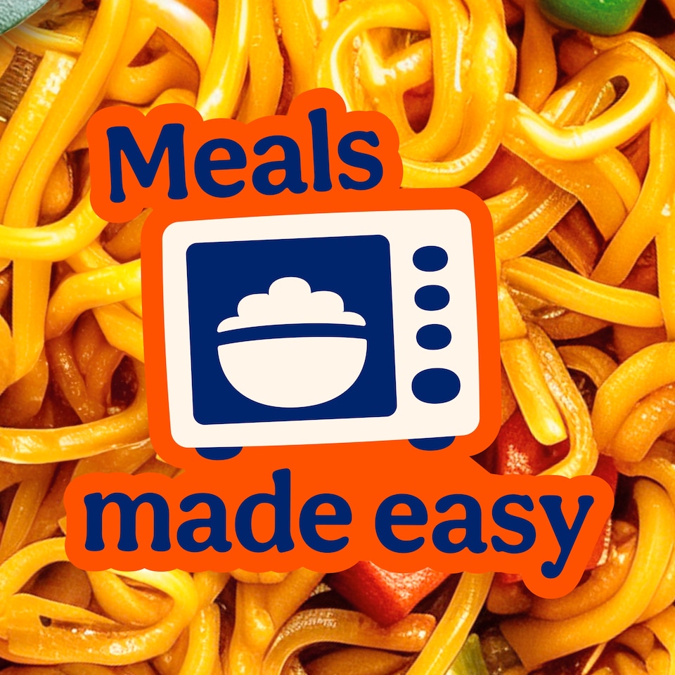 image 1 of Bens Original Street Food Singapore Microwave Instant Noodles Ready Meal 250g