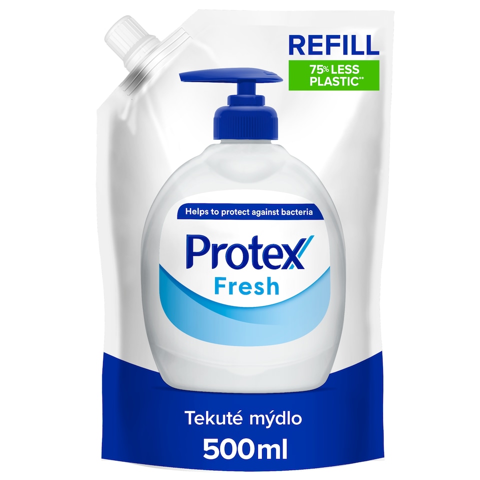 Obrázek 1 pro produkt Protex Fresh tekuté mýdlo na ruce náhradní náplň 500 ml