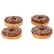 image 3 of Tesco Chocolate Iced Ring Doughnuts 4 Pack
