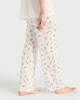 image 1 of F&F Pure Cotton Soleil Print Pyjama Bottoms in Multi White