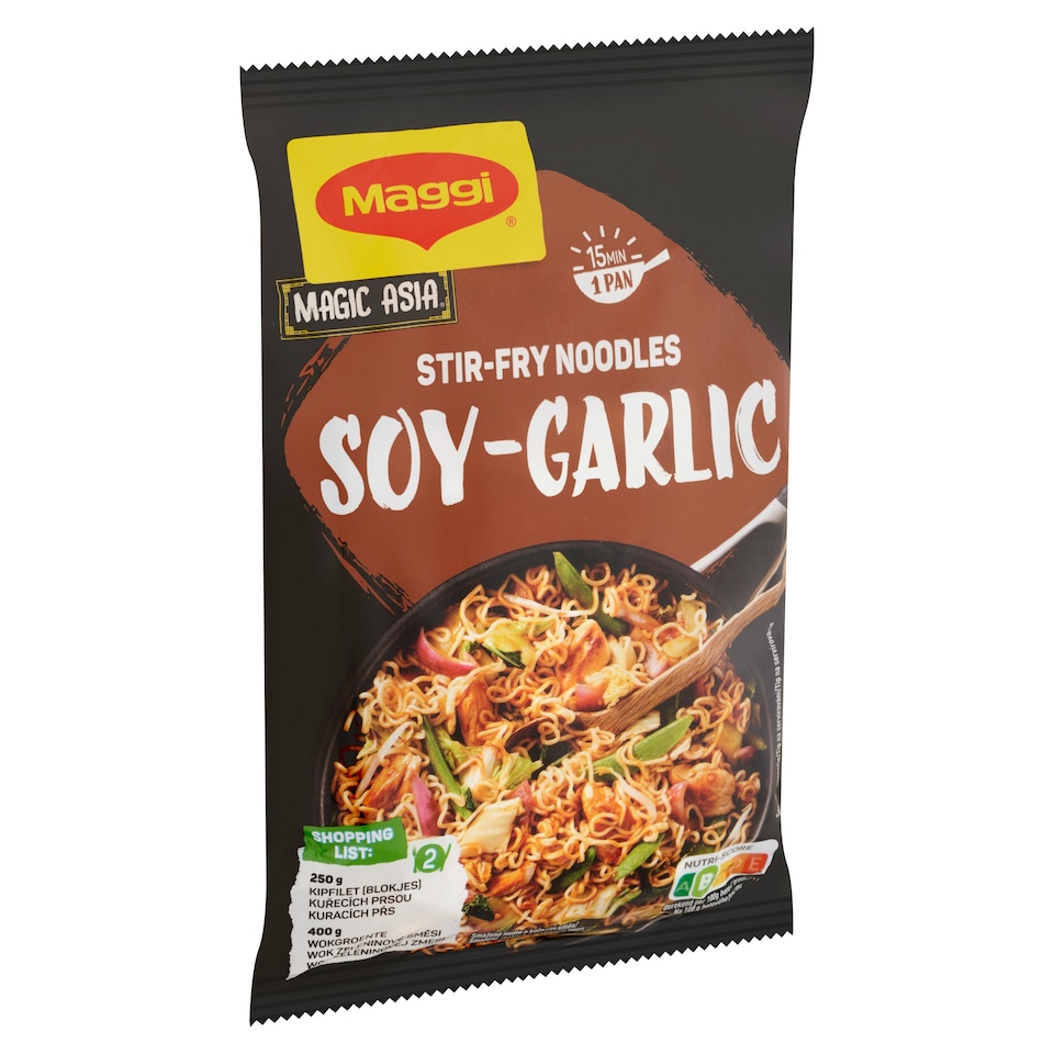 Maggi Magic Asia fokhagymás szójás pirított tészta 185 g  1. kép