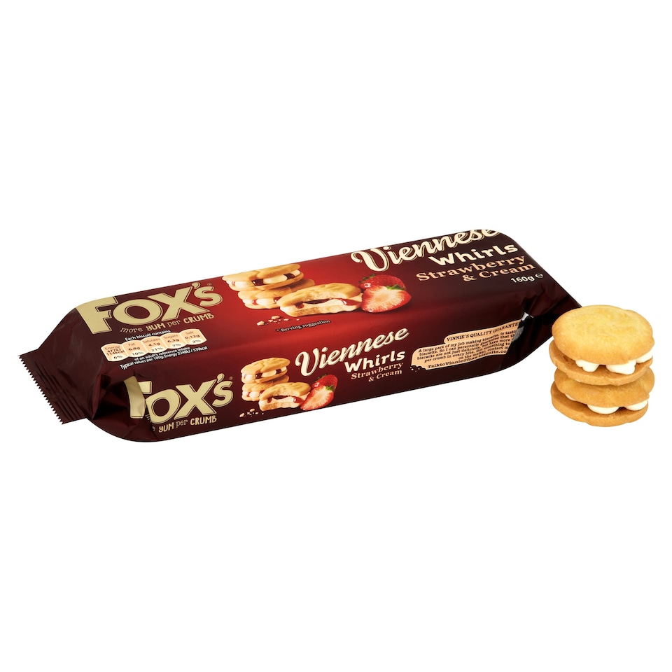 image 1 of Fox's Whipped Strawberry Whirl120g
