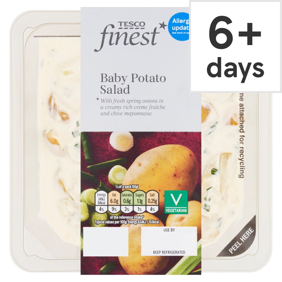 Tesco Finest Baby Potato Salad 275g Tesco Groceries