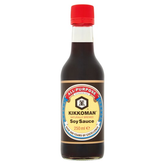 Kikkoman Soy Sauce 250Ml Tesco Groceries