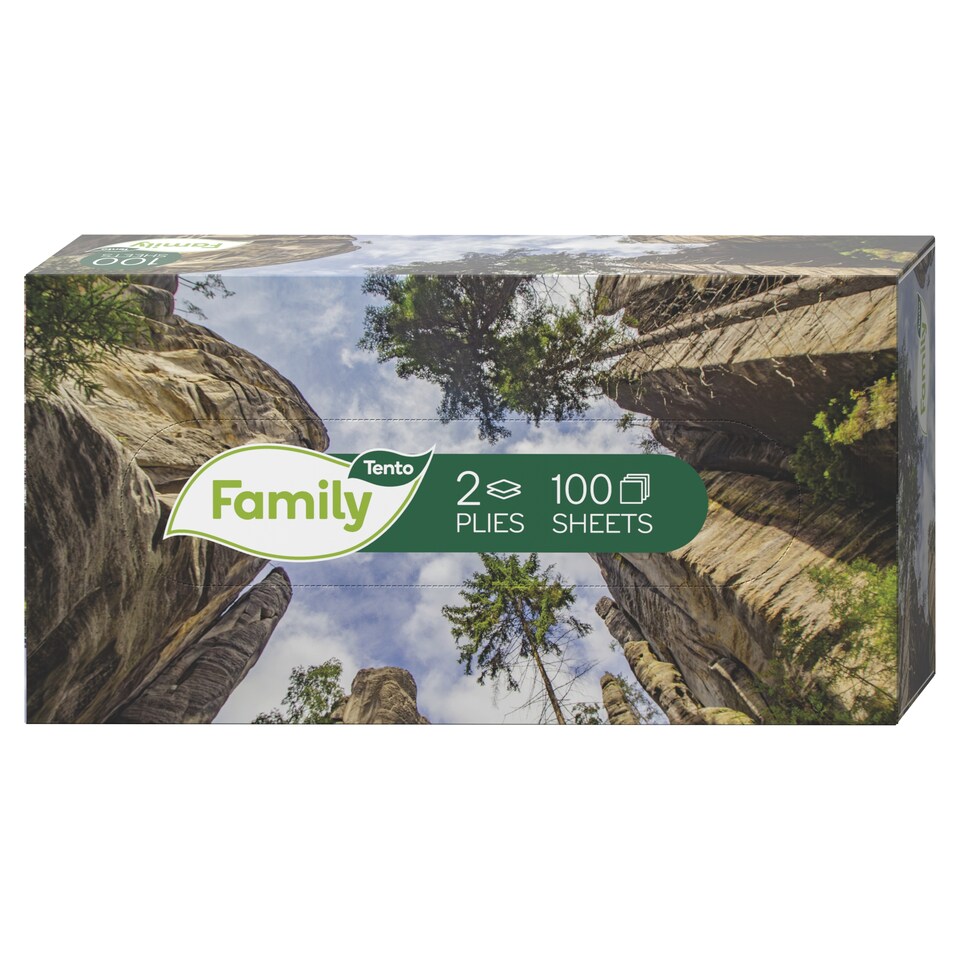 obrázok 1 z Tento Family Kozmetické utierky 2 vrstvové 100 ks