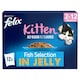 image 1 of Felix As Good As it Looks Kitten Fish in Jelly Wet Cat Food 12x85g
