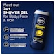 image 2 of Nivea Men Power Refreshing Shower Gel 250Ml