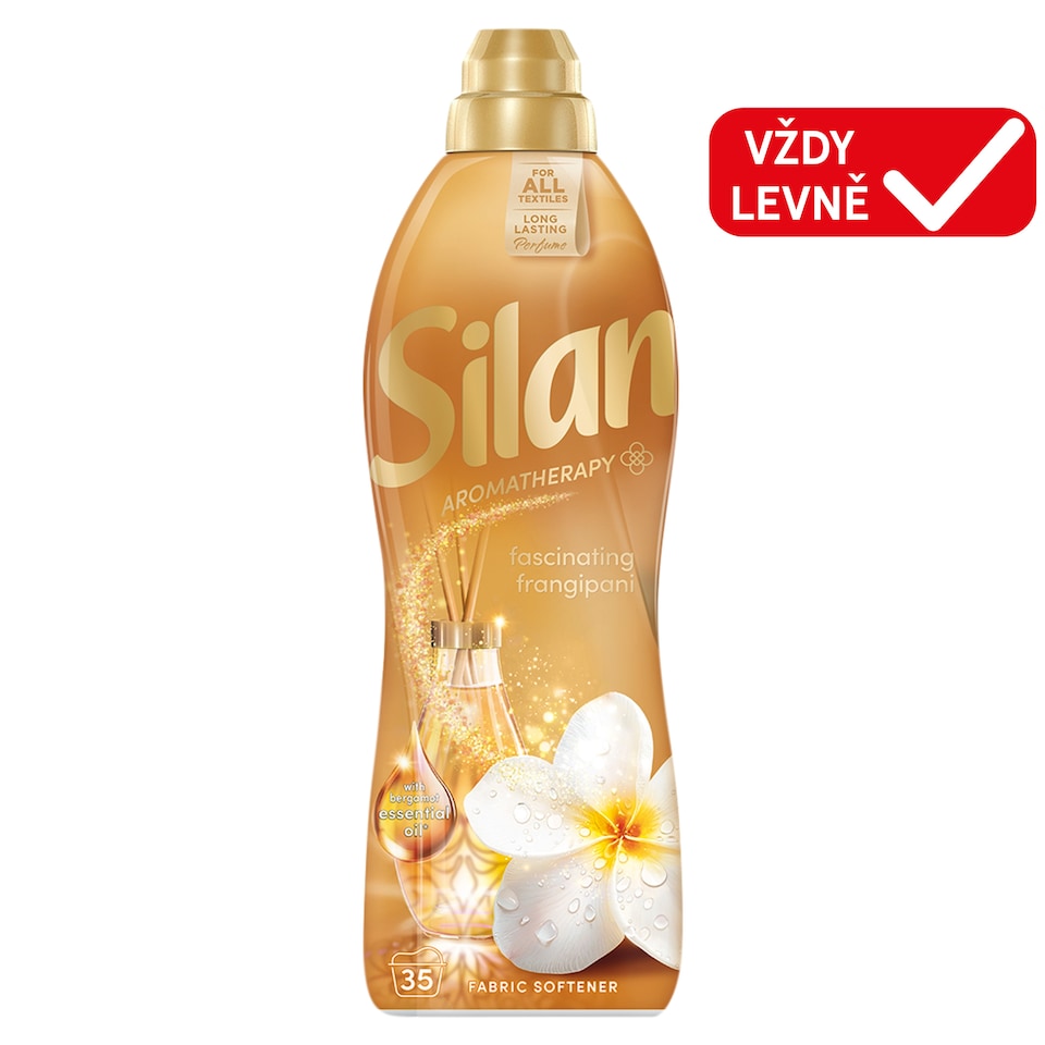 Silan Aromatherapy Fascinating Frangipani koncentrovaný avivážní přípravek 35 praní 770ml