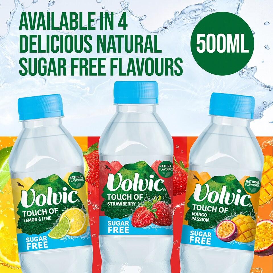 image 1 of Volvic Touch Of Fruit Strawberry Sugar Free 500Ml