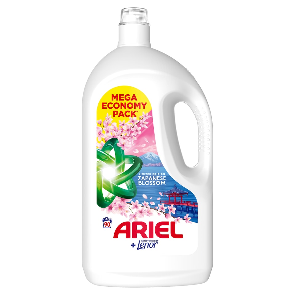 obrázok 1 z Ariel Tekutý Prací Prostriedok, 90 Praní, Japanese Blossom