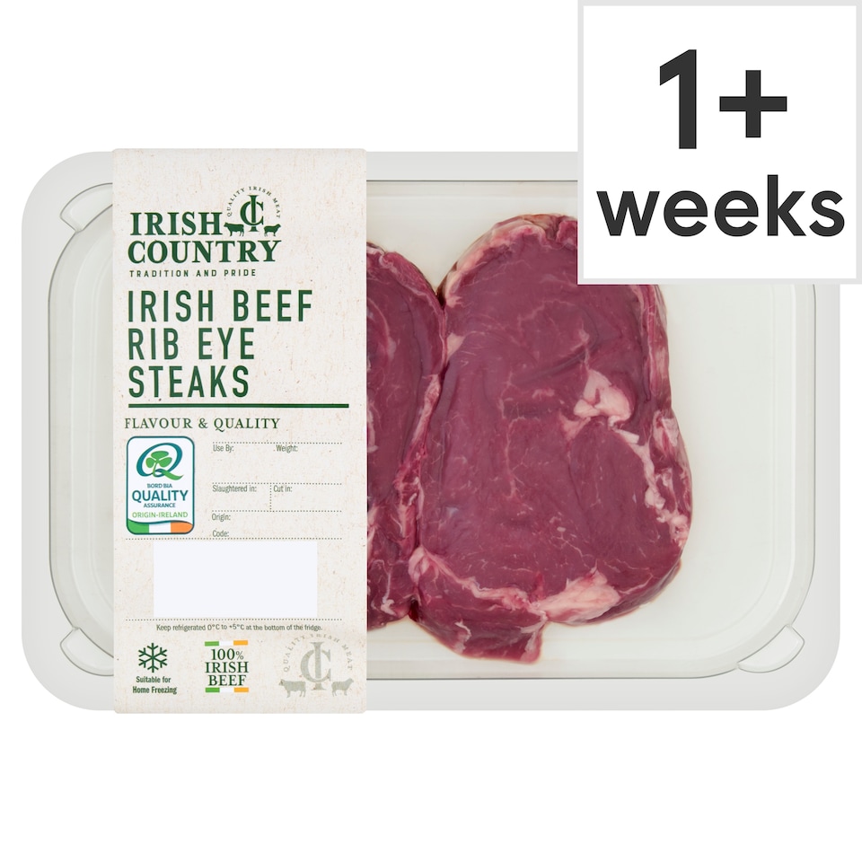 IRISH COUNTRY BEEF RIBEYE STEAK 400g