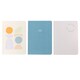 image 2 of Abtract Mini Notebooks A6 3Pack