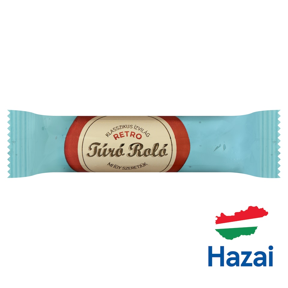 Retro Túró Roló natúr túródesszert kakaós bevonómasszával 30 g