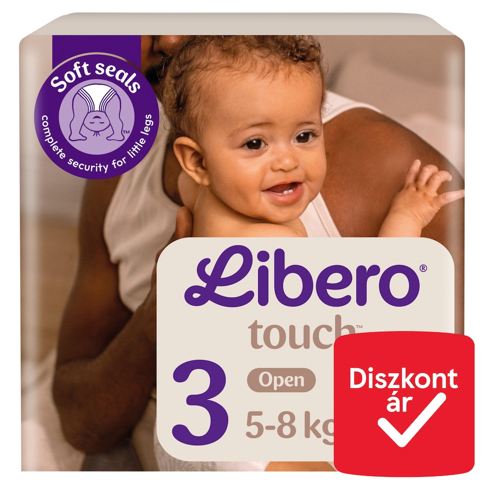 Libero Touch pelenka, méret: 3, 5-8 kg, 40 db  1. kép