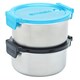 image 1 of Smash Neon Blue Snack Pots 2 x 200ML