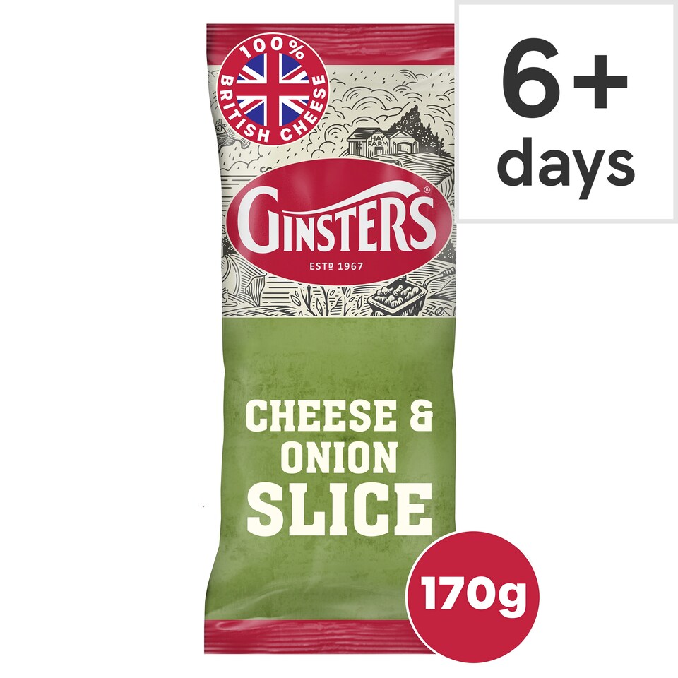 image 1 of Ginsters Cheddar & Onion Slice 170G