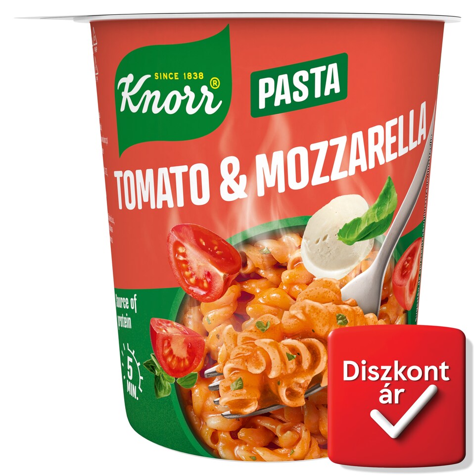 Knorr tészta paradicsomos-mozzarellás szósszal 63 g