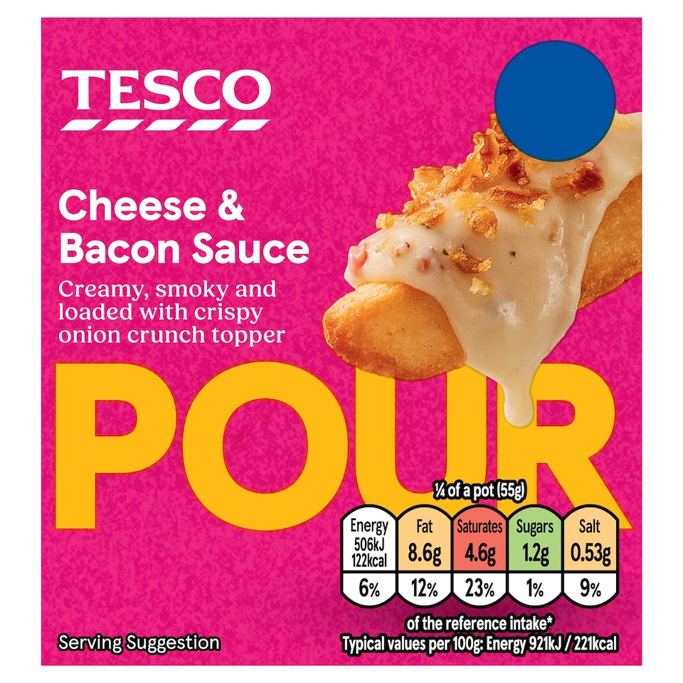 Tesco Cheese & Bacon Sauce 220g