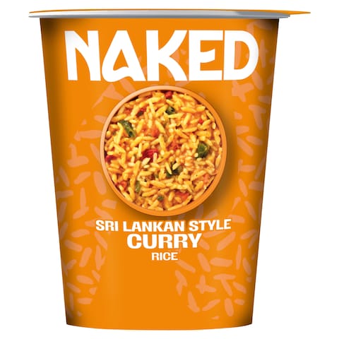 Naked Sri Lankan Style Curry Rice 78g - Tesco Groceries